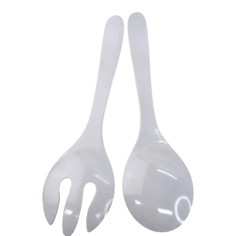 Sur La Table Melamine Salad Serving Set Fork & Spoon 13
